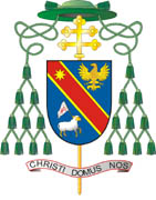 Герб Его Высокопреосвященства Апостольского Нунция, Представителя Святого Престола в РФ, Архиепископа Антония Менини